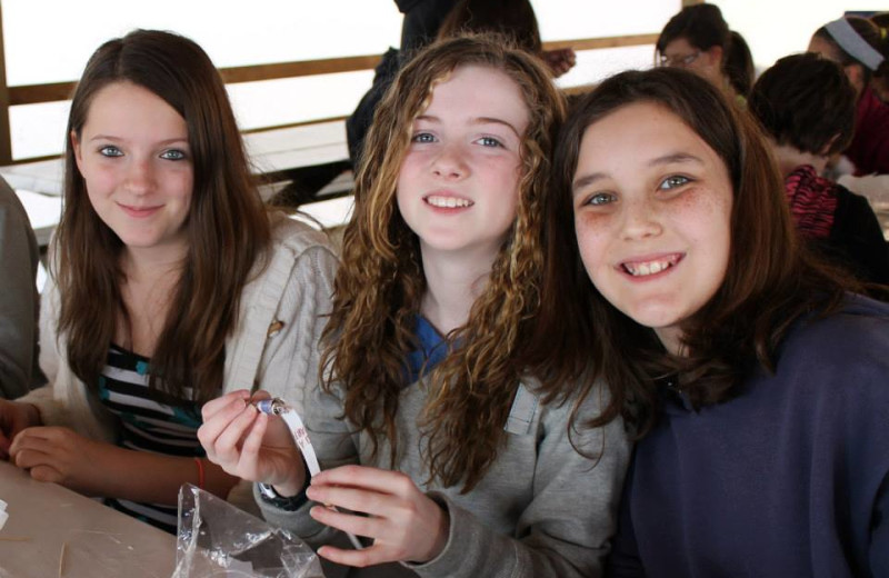 Girl Scouts weekend at Old Forge Camping Resort.