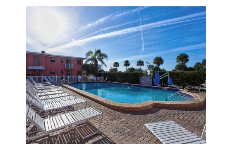 Pool at Gulf Winds Resort Condominiums.