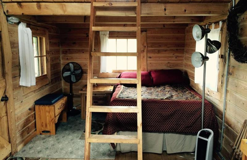 Cabin beds at Black Lantern Resort and Retreat.