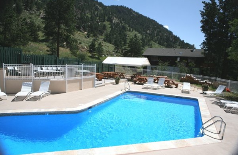 Outdoor pool at Fawn Valley Inn.