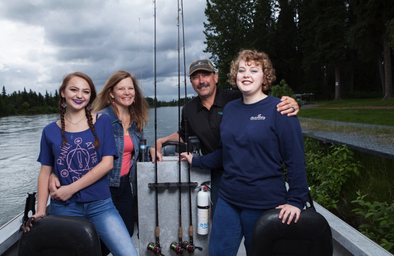 Fishing at Alaskan Fishing Adventures.