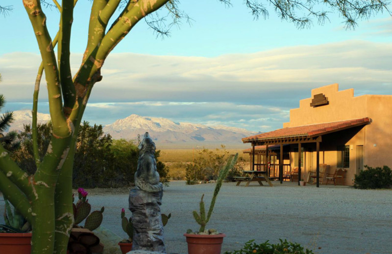 Exterior view of Stagecoach Trails Guest Ranch.