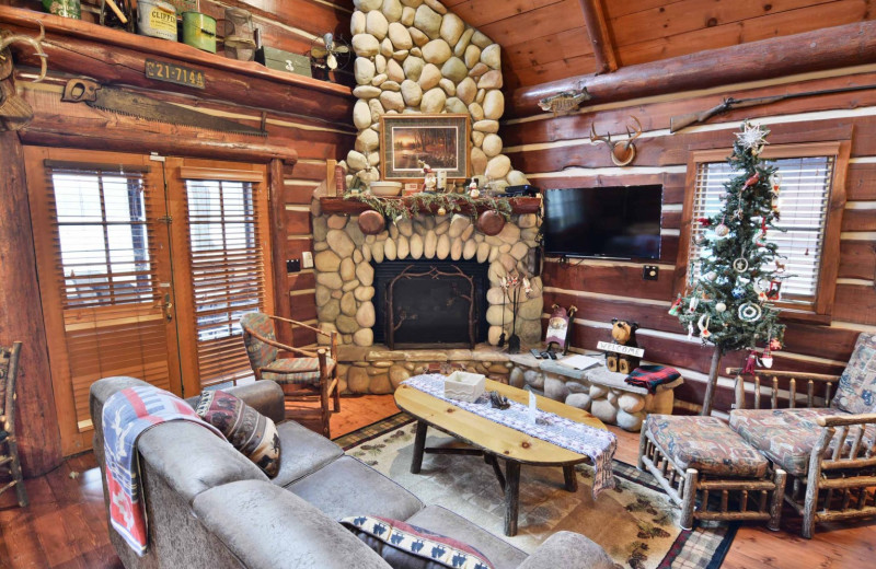 Guest cabin at Grand Pines Resort.