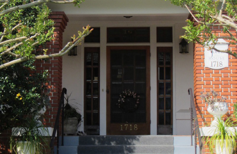 Entrance at St John's Housebed 