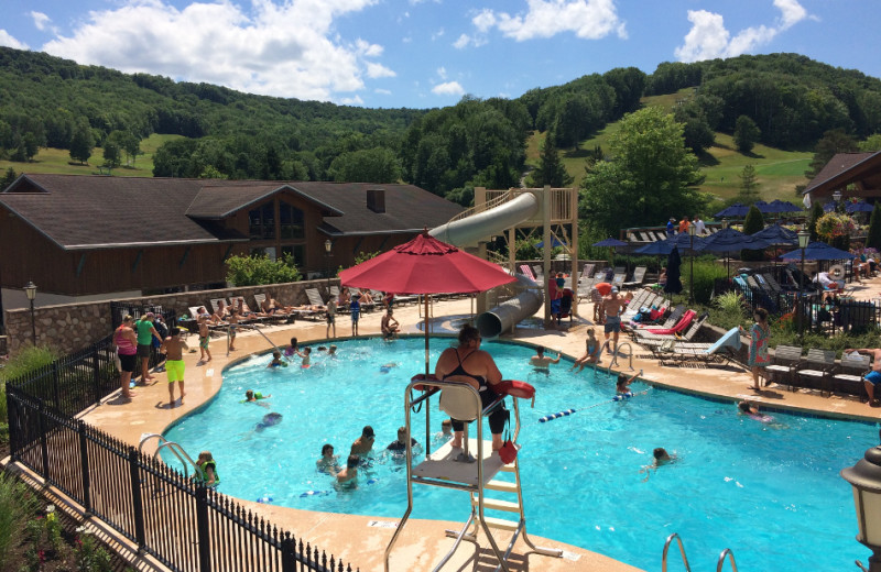 Pool at Holiday Valley Resort.