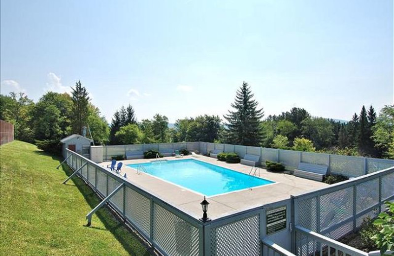 Outdoor pool at Best of Canaan.