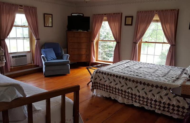 Guest room at Adalaide Bed 