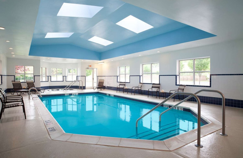 Indoor pool at Hyatt Place Philadelphia/King of Prussia.