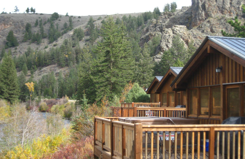 Cabins at Three Rivers Resort.
