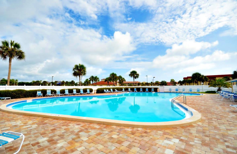 Outdoor pool at St. Augustine Ocean & Racquet Resort.