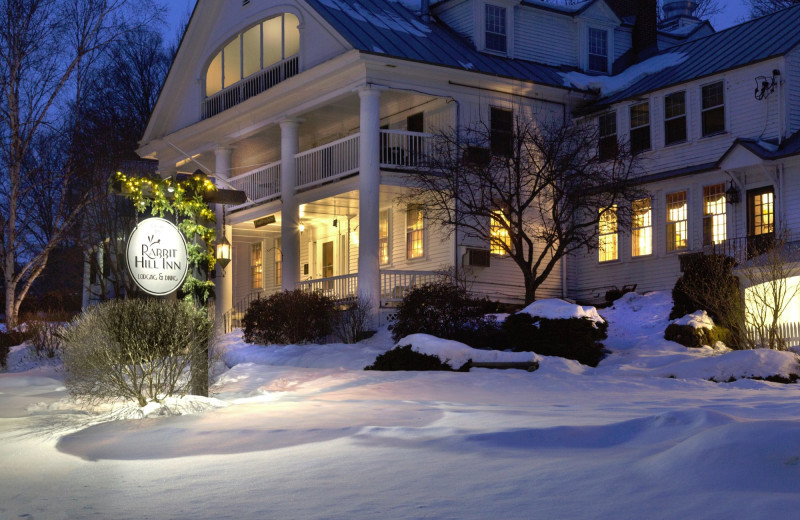 Exterior view of Rabbit Hill Inn.