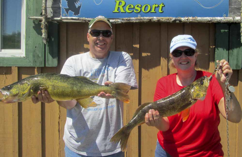 Fishing at Brennan Harbour Resort.