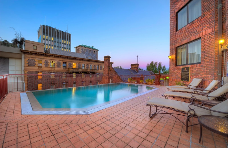 Outdoor pool at The Sir Stamford at Circular Quay.