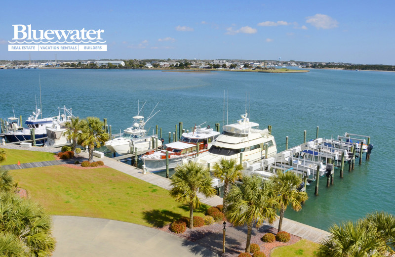 Fishing at Bluewater Real Estate.