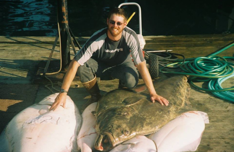 Fishing at Elfin Cove Resort.