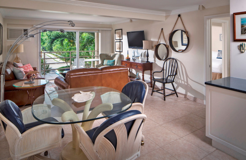 Guest room at Cove Inn on Naples Bay.