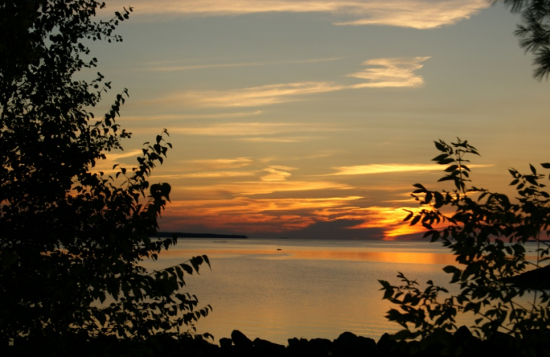 The Lake at Sunset Cove Lodge