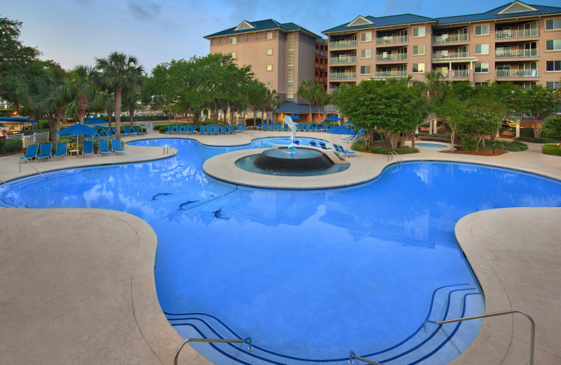 Pool at Marriott's Grande Ocean.