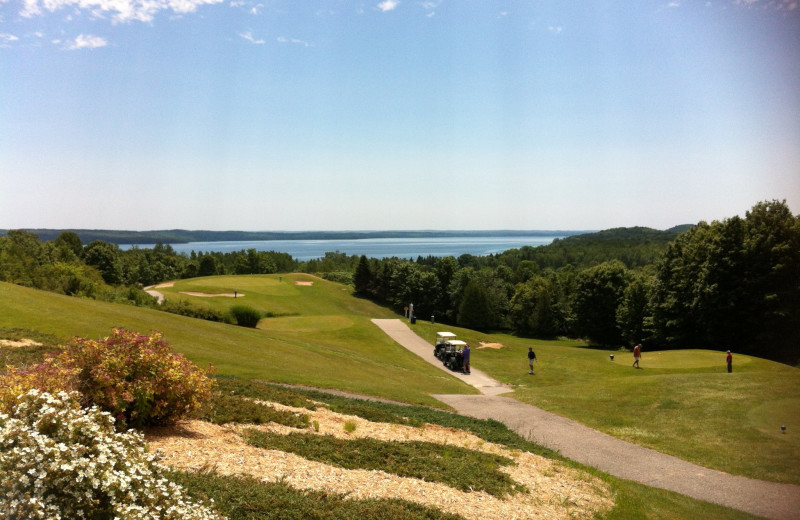 Antrim Dells golf course near Edgewater Inn on the Harbor.