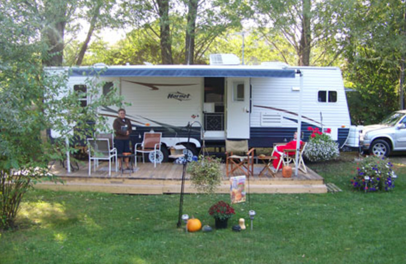 Camping Spot at Baraboo Hills Campground