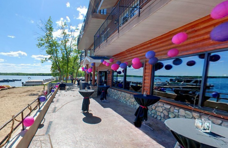 Party at Hiawatha Beach Resort.
