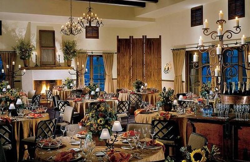 Dining at La Posada de Santa Fe Resort & Spa.