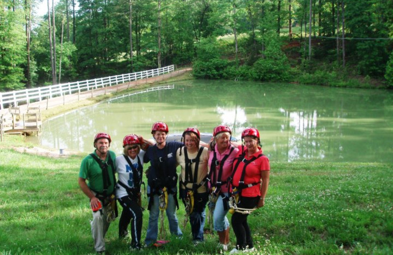 Meetings at Georgia Mountain Rentals.