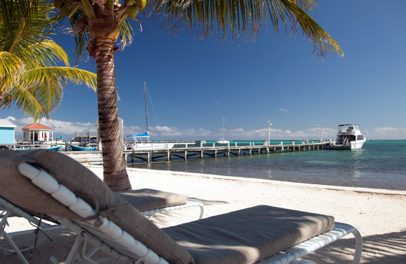 Beach at SunBreeze Hotel.