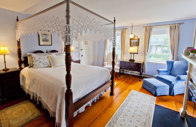 Guest room at Candleberry Inn.