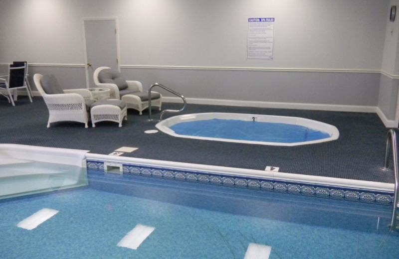 Indoor pool at The Yankee Clipper Inn 