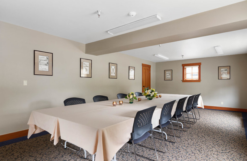 This event space can be booked for meetings, conferences, dinners and more! 