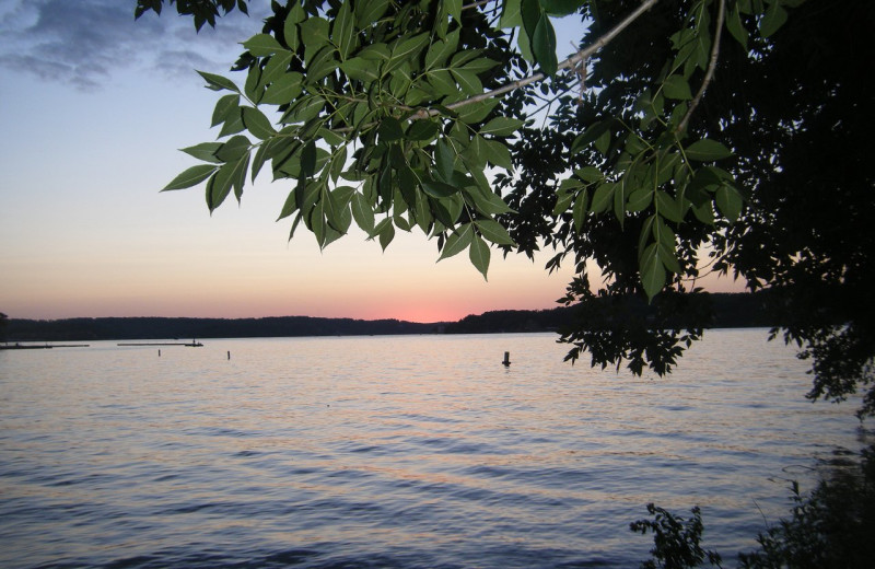 Lake view at Lone Oak Point.