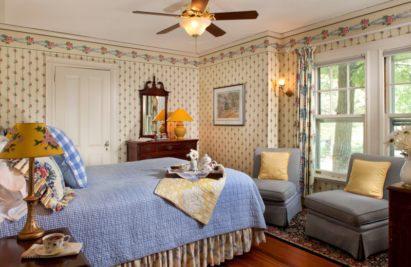 Carriage house room at Birchwood Inn.