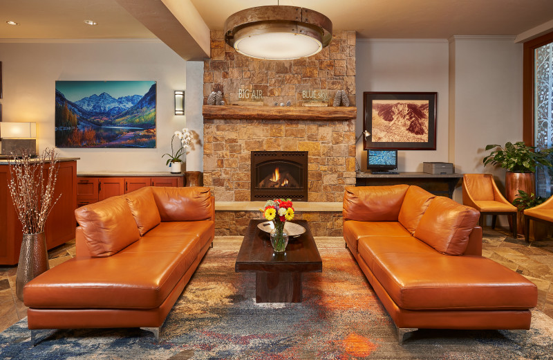 Aspen Square lobby seating area