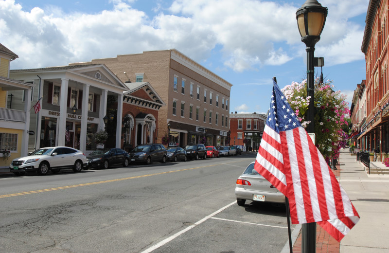 Town view at Black Swan Inn.