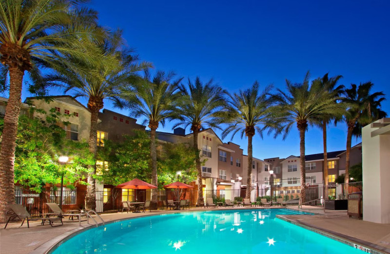 Outdoor pool at Residence Inn Scottsdale North.