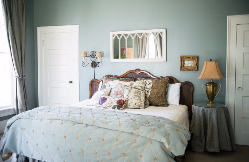 Bedroom at Crystal River Inn.