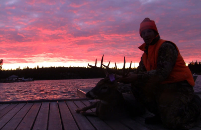 Deer hunting at Paradise Cove Resorts.