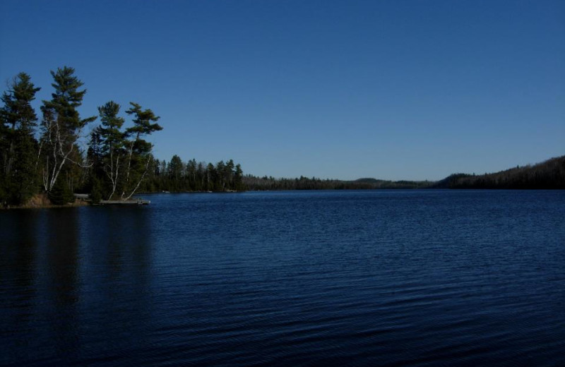 Lake view at Hungry Jack Lodge.