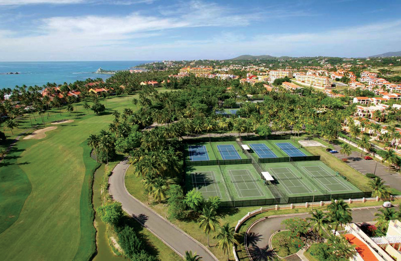 Golf course at The Plaza Suites.