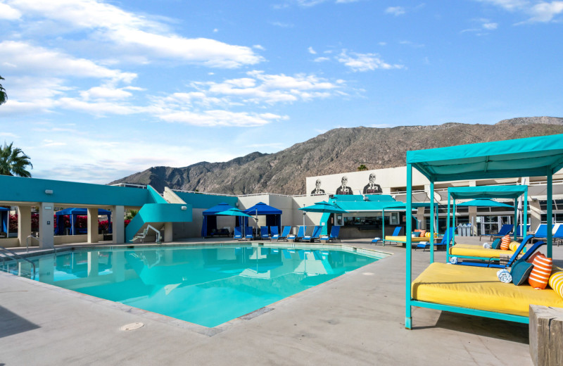 Outdoor pool at Hotel Zoso.