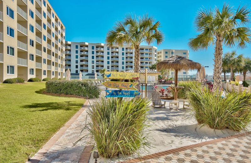 Exterior view of The Islander in Destin.