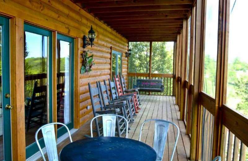 Porch View at Hidden Mountain Resorts