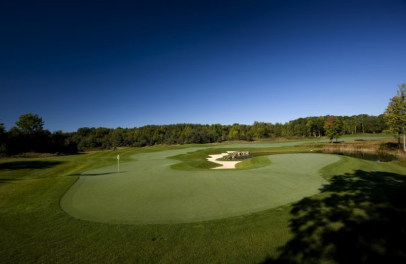 Golf course at Tullymore Golf Resort.