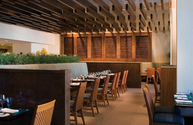 Dining area at The Westin Dawn Beach Resort & Spa.