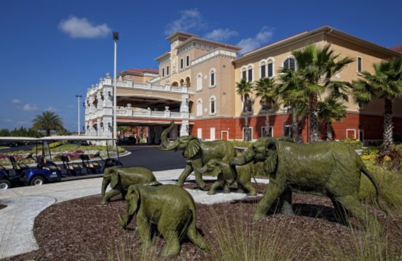 Sculptures at Westgate Vacation.