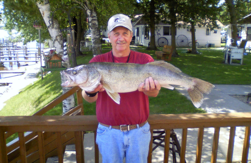 Fishing at Adrian's Resort.