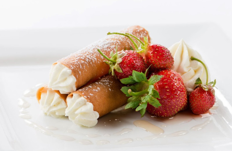 Dessert at Applewood Inn, Restaurant and Spa.