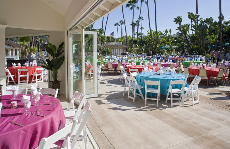 Wedding reception at Town and Country Resort & Convention Center.