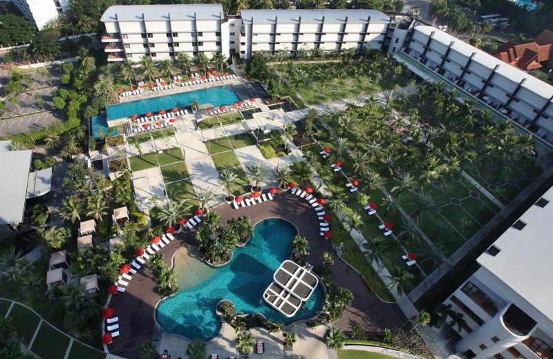 Aerial view at Amari Garden Pattaya.